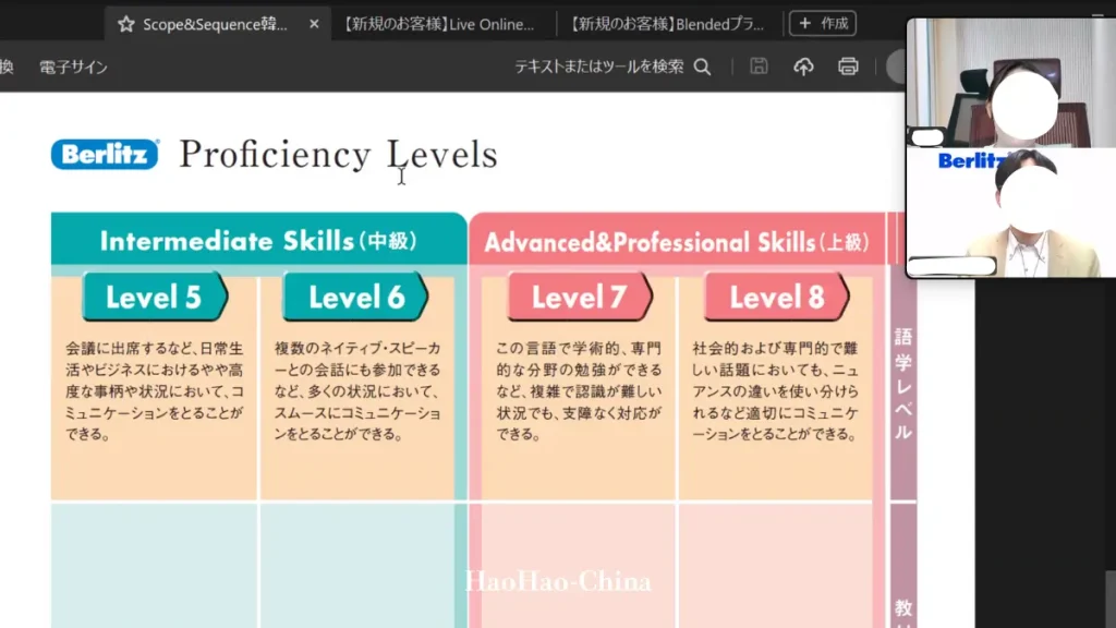 ベルリッツ　体験レッスン　口コミ
